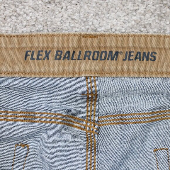 Duluth Jeans Mens 40x32 Blue DuluthFlex Ballroom Relaxed Fit Stretch Denim - Picture 11 of 15